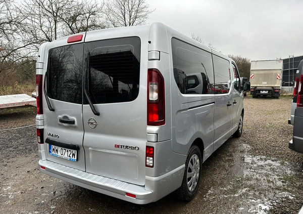 Opel Vivaro cena 69900 przebieg: 273900, rok produkcji 2016 z Piaseczno małe 781
